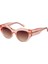 Hm 1537 C3 Cat Eye Pembe Kadın Güneş Gözlüğü 1