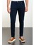 Düz Lacivert Super Slim Fit Erkek Kot Pantolon 1