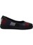 EVD-2729 Siyah / Bordo Kadın Comfort Ayakkabı 1