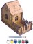 3d/puzzle Ahşap Hayal Evi Boyama Seti Hobi Eğlence 21X11X14,5 cm 1