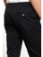 Düz Siyah Super Slim Fit Kemerli Erkek Pantolon 3