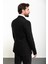 Düz Siyah Slim Fit Mono Yaka 8 Drop Klasik Erkek Takım Elbise 5