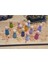 Waldorf Peg Bebekler Için Tabla ve 12LI Pegler Pastel Tonlar 4