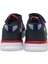 P-1424 Buz/gri Çocuk Cırtlı Sneakers Spor Ayakkabı 3