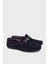 CB42722 Lacivert Süet Erkek Toka Detaylı Casual Ayakkabı 2