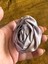 Lila Çiçek Broş Yaka Iğnesi Giyim Aksesuarı 7x6 cm 2