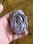 Lila Çiçek Broş Yaka Iğnesi Giyim Aksesuarı 7x6 cm 3