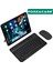 Honor Pad X9 ile Uyumlu Şarjlı Kare Tuşlu Bluetooth Kablosuz Klavye Mouse Seti - FC760 4
