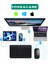 Honor Pad X9 ile Uyumlu Şarjlı Kare Tuşlu Bluetooth Kablosuz Klavye Mouse Seti - FC760 3