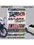 Türk Gayış Saplama Makine Sticker Set Hologram Etkili Araba Motosiklet Kask Cam Uyumlu 1