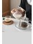 Renkli Boncuk Kulplu Kahve Bardağı Espresso Bardağı Kahve Yanı Bardağı 6'lı Set 100 ml 4