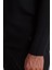 Lase Siyah Slim Fit Bisiklet Yaka Uzun Kollu Erkek Triko 3