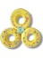 6'lı Donut Set Köpüren Banyo Topu - 6 x 120 gr (6 Aroma) 3