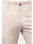 Desenli Bej Rengi Super Slim Fit Erkek Şort 2