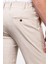 Desenli Bej Rengi Super Slim Fit Erkek Şort 3