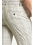 Ekoseli Gri Renk Super Slim Fit Erkek Şort 3