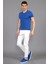 Desenli Slim Fit V Yaka Basic Erkek T-Shirt 3