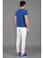 Desenli Slim Fit V Yaka Basic Erkek T-Shirt 4