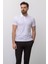 Düz Beyaz Renk Slim Fit Polo Yaka Basic Erkek T-Shirt 3