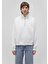 Yarı Fermuarlı Beyaz Basic SWEATSHIRT1S10143-80194 3