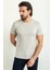 Desenli Slim Fit Bisiklet Yaka Erkek T-Shirt 1