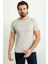 Desenli Slim Fit Bisiklet Yaka Erkek T-Shirt 4