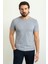Desenli Lacivert Renk Slim Fit Bisiklet Yaka Erkek T-Shirt 1