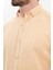 Düz Slim Fit Basic Keten Erkek Gömlek 2