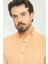 Düz Slim Fit Basic Keten Erkek Gömlek 2