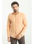 Düz Slim Fit Basic Keten Erkek Gömlek 3
