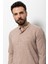 Desenli Slim Fit Hakim Yaka Keten Erkek Gömlek 2