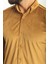 Çizgili Bej Rengi Slim Fit Erkek Gömlek 2
