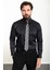 Düz Slim Fit Saten Klasik Erkek Gömlek 1