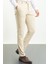 Desenli Taş Rengi Super Slim Fit Erkek Pantolon 1