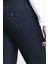 Desenli Lacivert Renk Slim Fit Klasik Yün Erkek Pantolon 3
