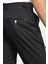 Pileli Siyah Renk Slim Fit Erkek Pantolon 4