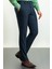 Desenli Lacivert Renk Slim Fit Klasik Erkek Pantolon 1