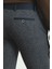 Desenli Lacivert Renk Super Slim Fit Cebi Fermuarlı Erkek Pantolon 3