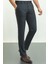 Desenli Siyah Renk Slim Fit Klasik Erkek Pantolon 1