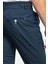 Pileli Lacivert Renk Slim Fit Erkek Pantolon 4