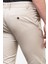 Düz Taş Rengi Super Slim Fit Erkek Pantolon 3