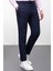 Düz Super Slim Fit İpli Erkek Pantolon 1