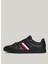 Tommy Hilfiger Siyah Erkek Sneaker Icon Court Lth Strıpes 4