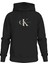 Kapüşon Yaka Siyah Erkek Sweatshırt J30J326875BEH Dıstressed Monologo 1