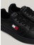 Siyah Erkek Sneaker NewTjm Cupsole Leather Ess 5