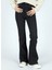 Normal Bel Normal Paça Flare Siyah Kadın Denim Pantolon 251 Lcf 121022 Luna Emılıa Venom 2