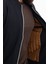 Düz Lacivert Slim Fit Hakim Yaka Erkek Mont 4