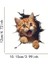 Kedi 3D Sticker Uv Soğuk Baskı Etiket Oto Aksesuar Suv Otomobil Motor Elektrikli Bisiklet 3