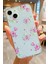 3gen Case Apple iPhone Modelleri Uyumlu Çiçekler Desenli Flower 9 Şeffaf Silikon Kılıf 1