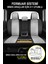 Fiat Stilo Uyumlu Tam Set Pro Lüks Oto Koltuk Kılıfı Deri ve Kabartmalı Gri Kumaş 2
